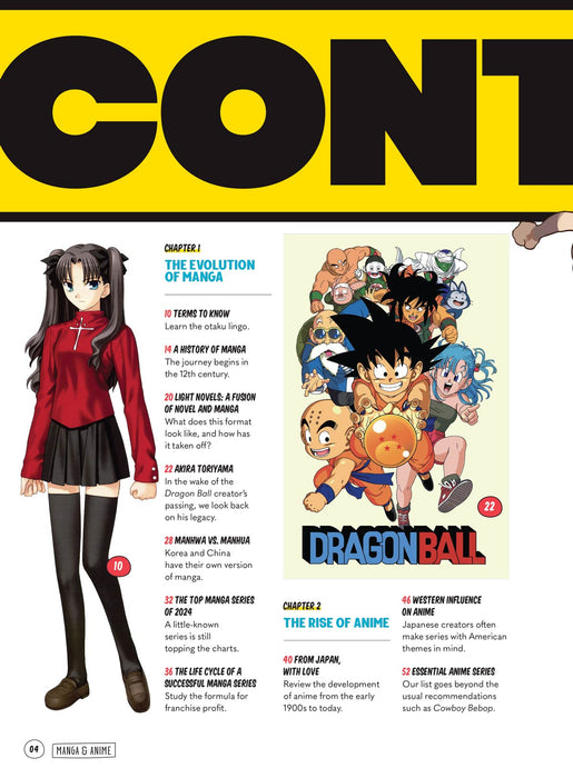 Manga & Anime - The Ultimate Guide: All The Comic Books, TV Shows, Movies, Video Games, Iconic Franchises, Favorite Characters, 40th Tribute Dragon Ball Anniversary, Remembering Akira Toriyama & More! - for just $14.99! 