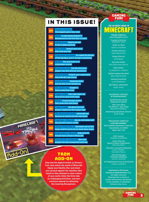 Minecraft - The Ultimate Guide: Underwater Revolution, New Weapon Secrets, Expert Tips & Tricks, Dragon Ball Z DLC, Steve & Alex In Sonic Racing Crossovers, Zombie Horses, Free Posters & More! - for just $12.99! 