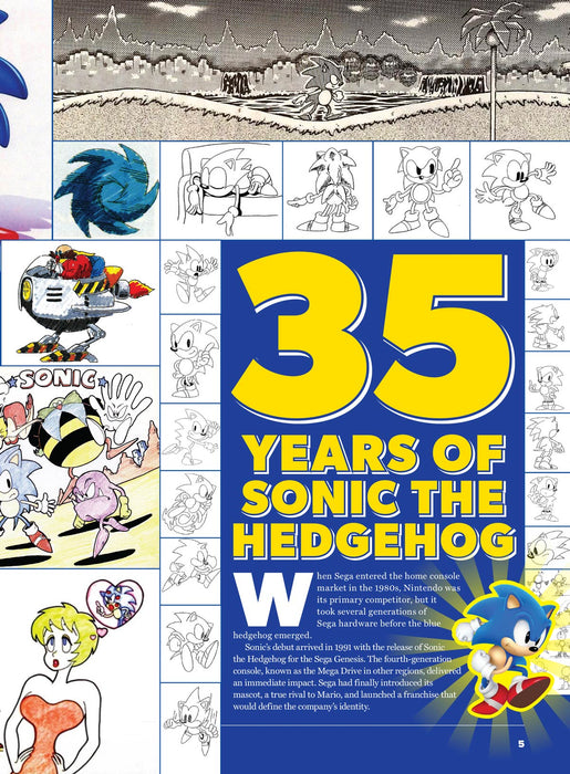 Sonic The Hedgehog - The Independent & Unofficial Ultimate Guide: 35th Anniversary Special, The Games, The Shows, The Movies, Characters A To Z,  Sequels & Spin-Offs, Free Double Poster Inside & More! - for just $12.99! 
