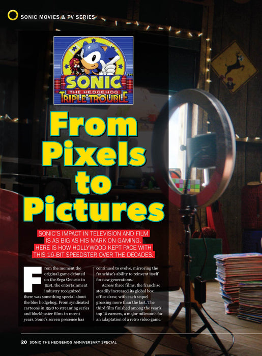 Sonic The Hedgehog - The Independent & Unofficial Ultimate Guide: 35th Anniversary Special, The Games, The Shows, The Movies, Characters A To Z,  Sequels & Spin-Offs, Free Double Poster Inside & More! - for just $12.99! 