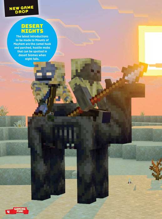 Minecraft - The Ultimate Guide: Mounts Of Mayhem, Stranger Things Turned Upside Down, Coral Zombie Nautilus, Everything About The Zombie Camel, Testing The Latest Mobs, Easter Eggs, Tips, Tricks & More! - for just $12.99! 