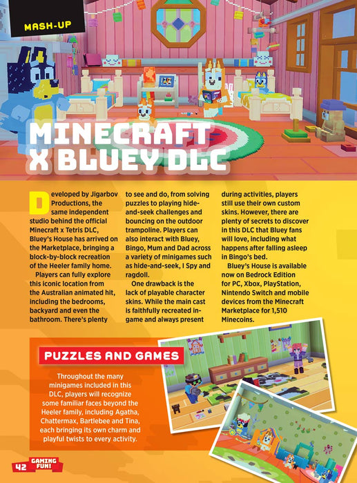 Minecraft - The Ultimate, Independent & Unofficial Guide: Adventure Awaits, Essential Gameplay Strategies, Bluey Joins The Block, Meet The Sulfur Cube, The First Look At The Next Chapter & More! - for just $19.99! 