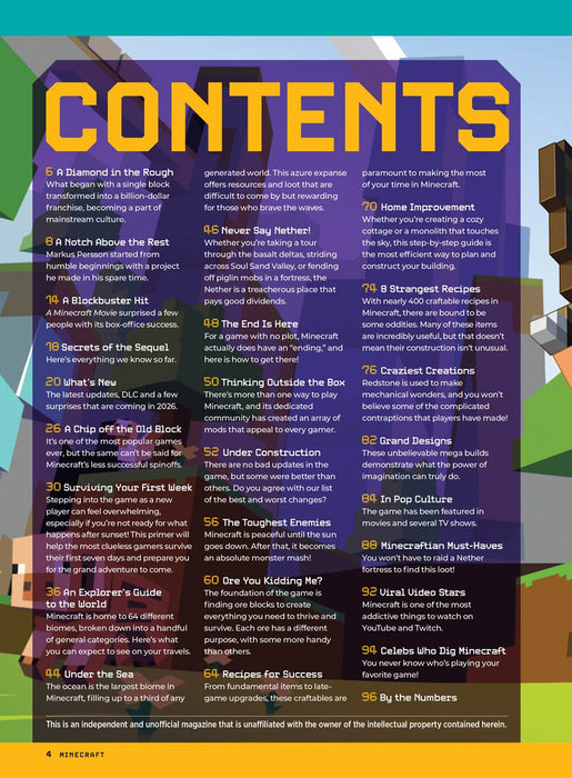 Minecraft - Unofficial Fan Guide: What's New & Coming Soon, Everything About The Movie Sequel, How To Survive Your First Week, An Explorer's Guide To The World, Essential Crafting Recipes & More! - for just $19.99! 