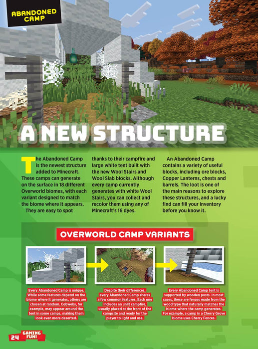 Minecraft - The Ultimate Guide: Chaos Cubed, New Mobs, Biomes, Structures, Everything You Need To Know, Mario-Mash-Up, Free Marketplace Add-ons & DLC, All About Minecraft Dungeons 2 & More! - for just $19.99! 