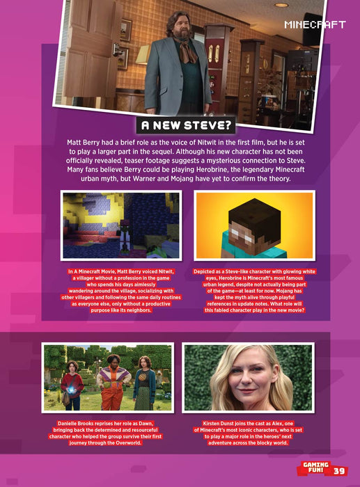 Minecraft - The Ultimate Guide: Chaos Cubed, New Mobs, Biomes, Structures, Everything You Need To Know, Mario-Mash-Up, Free Marketplace Add-ons & DLC, All About Minecraft Dungeons 2 & More! - for just $19.99! 