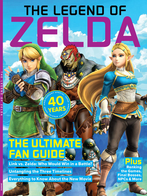 Legend of Zelda - 40th Anniversary Special Issue: The Ultimate Fan Guide, Link vs. Zelda Showdown Battle, 3 Timelines Uncovered, Everything You Need To Know About The New Movie, Rankings, NPCs & More! - for just $14.99! 