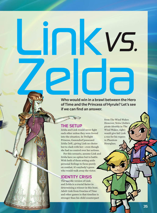 Legend of Zelda - 40th Anniversary Special Issue: The Ultimate Fan Guide, Link vs. Zelda Showdown Battle, 3 Timelines Uncovered, Everything You Need To Know About The New Movie, Rankings, NPCs & More! - for just $14.99! 