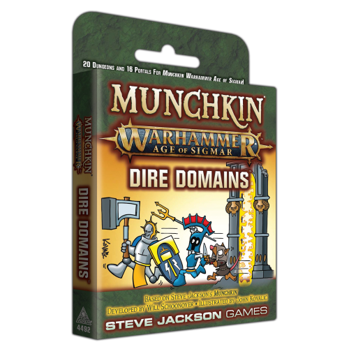 Munchkin: Warhammer Age of Sigmar - Dire Domains - for just $11.95! 