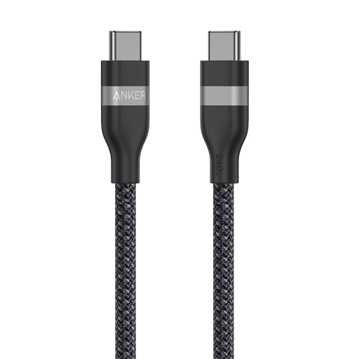 Anker USB-C to USB-C Cable (3 ft / 6 ft, 240W, Upcycled-Braided) - for just $19.99! 