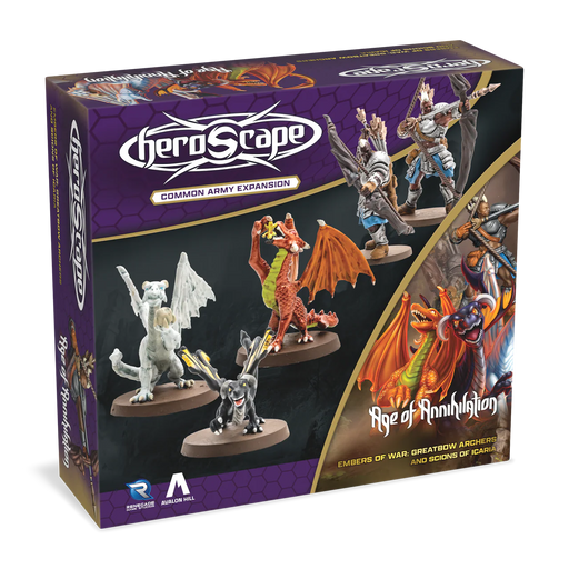 Heroscape: Age of Annihilation -  Greatbow Archers and Scions of Icaria Army Expansion - for just $40! 