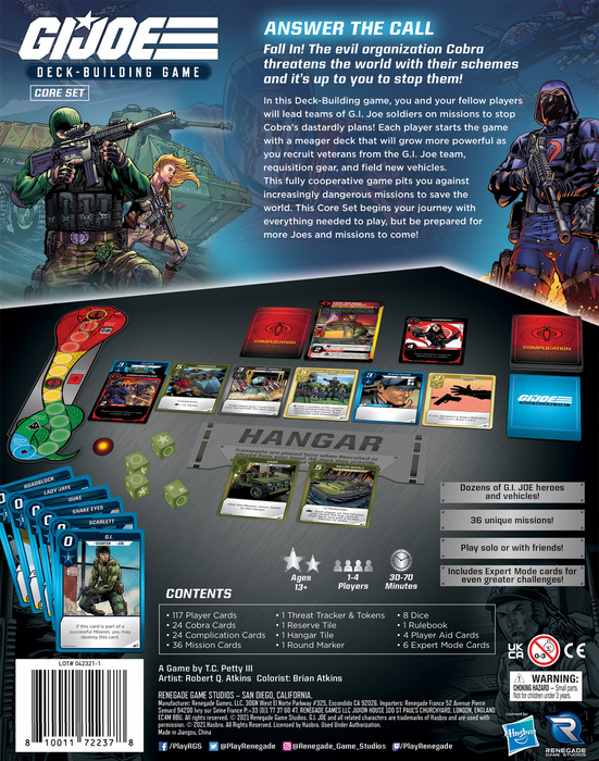 G.I. JOE Deck-Building Game - for just $45! 