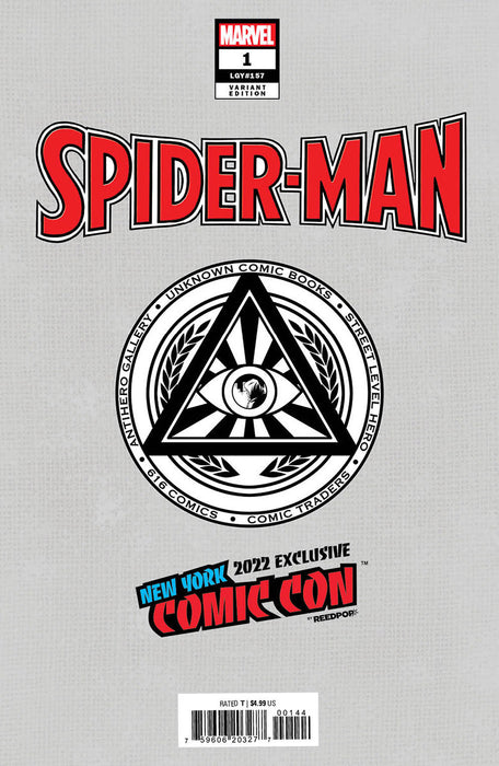 SPIDER-MAN #1 UNKNOWN COMICS SABINE RICH NYCC 2022 EXCLUSIVE VIRGIN VAR (10/05/2022) - for just $30! 