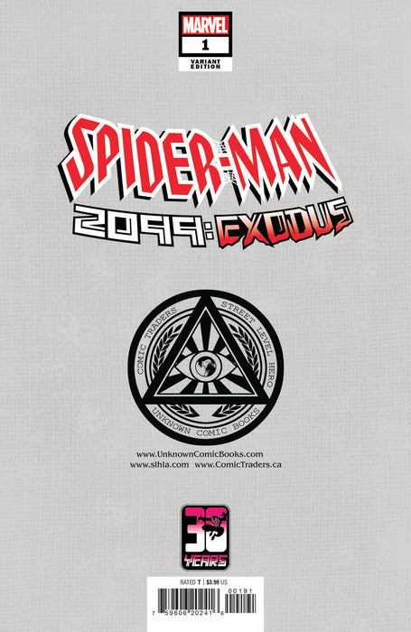 Spider-Man 2099: Exodus #1 Unknown Comics Alan Quah Exclusive Var (05/25/2022) - for just $10! 