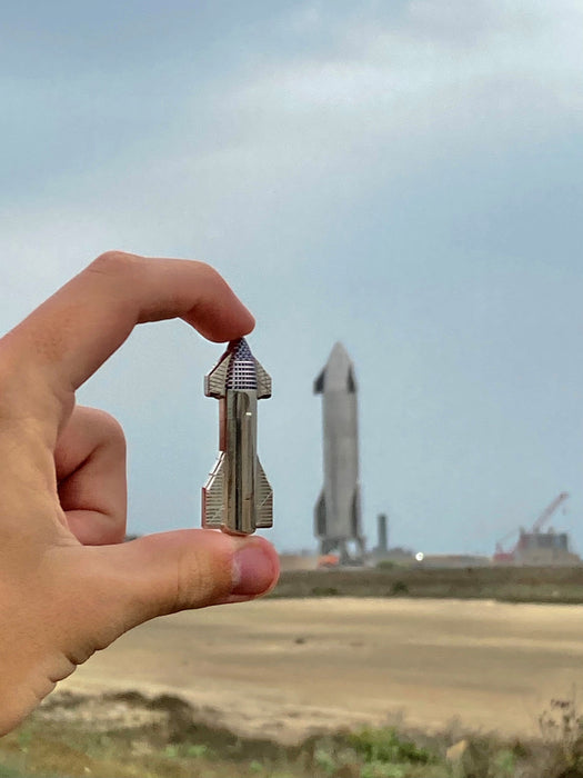 Starship 3D Enamel Pin - for just $12.95! 