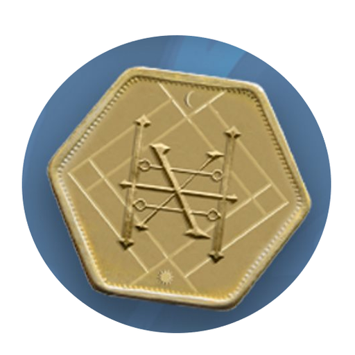 Behext: Kickstarter Exclusive Master Hex Metal Coin - Just $9.99! Shop now at Retro Gaming of Denver