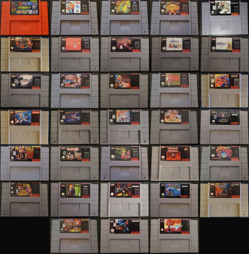 SNES Video Game Cartridges Super Nintendo Huge Collection - for just $19.49! 