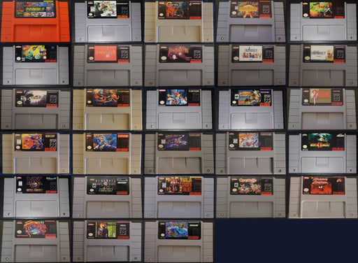 SNES Video Game Cartridges Super Nintendo Huge Collection - for just $19.49! 