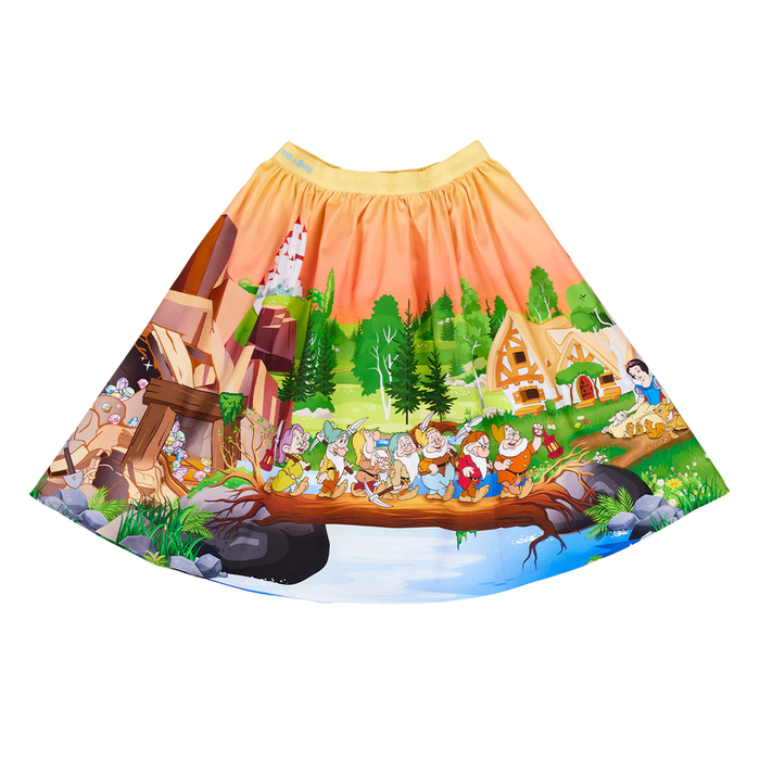 Stitch Shoppe by Loungefly: Disney Snow White - Smile and a Song "Sandy" Skirt - for just $75! 