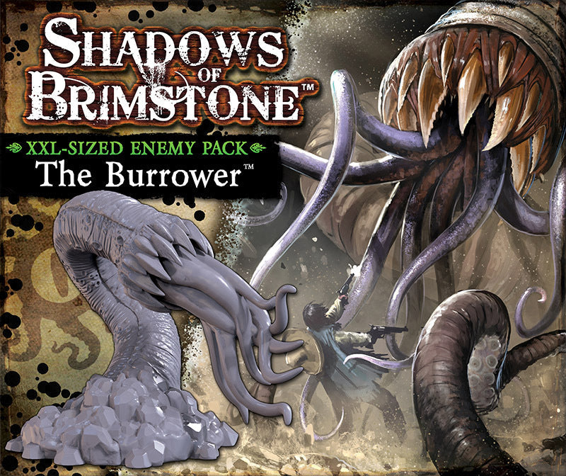 Shadows of Brimstone: Burrower XXL Enemy Pack - for just $39.95! 