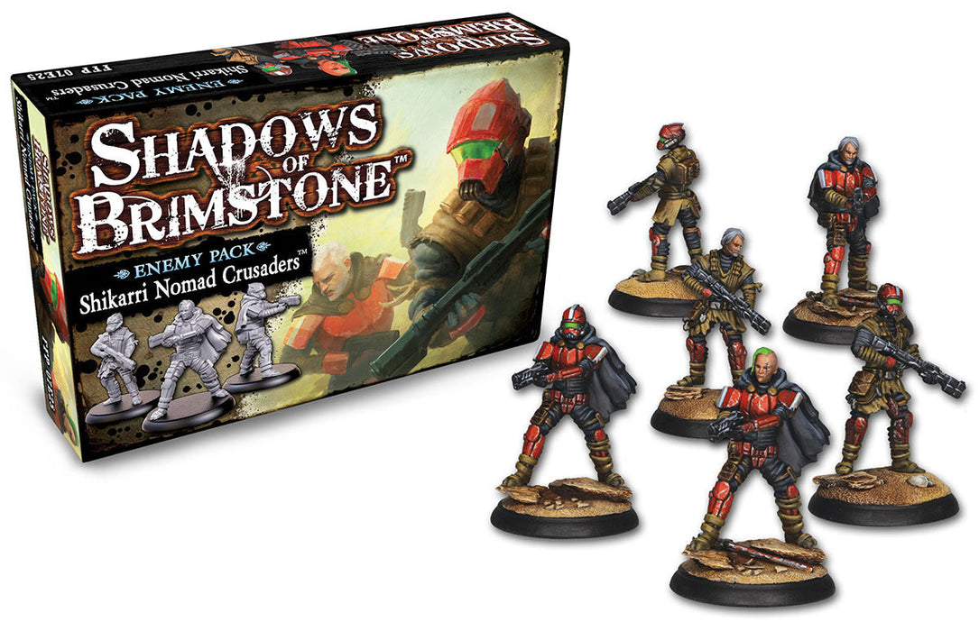 Shadows of Brimstone: Shikarri Nomad Crusaders Enemy Pack - for just $19.95! 
