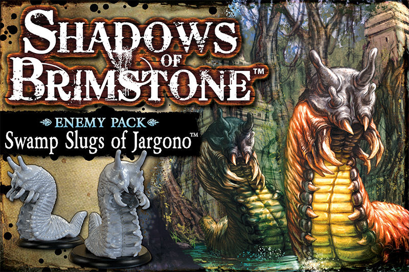 Shadows of Brimstone: Swamp Slugs of Jargono Enemy Pack - for just $19.95! 