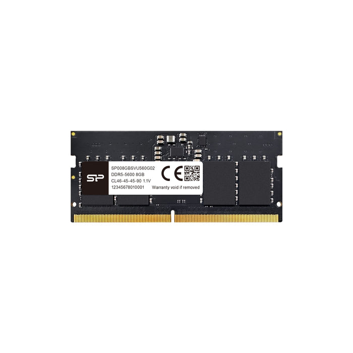 Silicon Power DDR5 5600MT/s (PC5-44800) 8GB Single Pack CL46 1.1V SODIMM Non-ECC Laptop SODIMM - for just $103.97! 