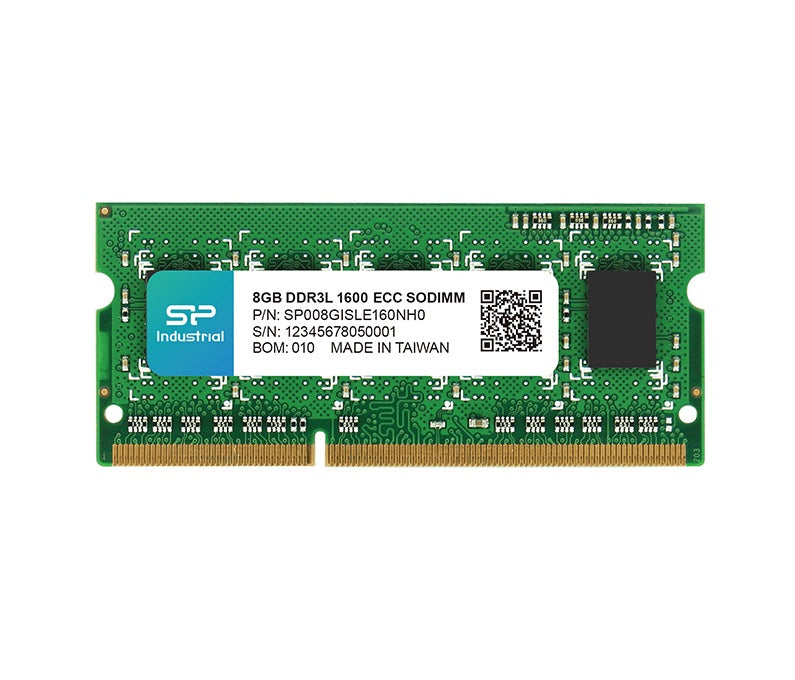 Silicon Power 8GB Enterprise Grade ECC DDR3 1600 MT/s (PC3-12800) CL11 1.35V SODIMM - for just $17.99! 