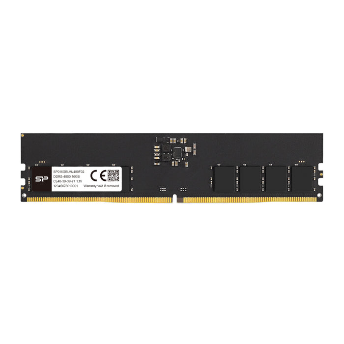 Silicon Power DDR5 4800MT/s (PC5-38400) 8GB-32GB 1.1V Desktop Unbuffered DIMM - for just $116.97! 