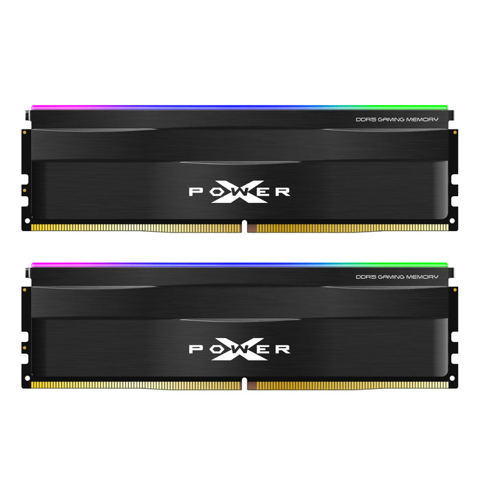 Silicon Power Zenith RGB DDR5 6400MT/s (PC5-51200) CL32 32GB(2x16GB) 1.4V Desktop Unbuffered DIMM [Black] - for just $530.97! 