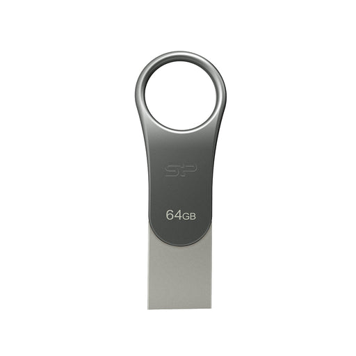 Silicon Power Mobile C80 64GB Dual Type-C (USB-C)/USB 3.2 Gen1 Flash Drive - for just $17.99! 