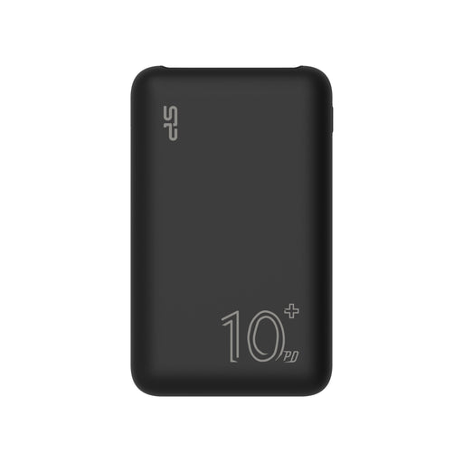 Silicon Power QP58 10,000mAh Portable Phone Charger Power Bank 18W QC 3.0/ 20W Power Delivery (PD) Fast Phone Charging [Black/White] - for just $23.99! 