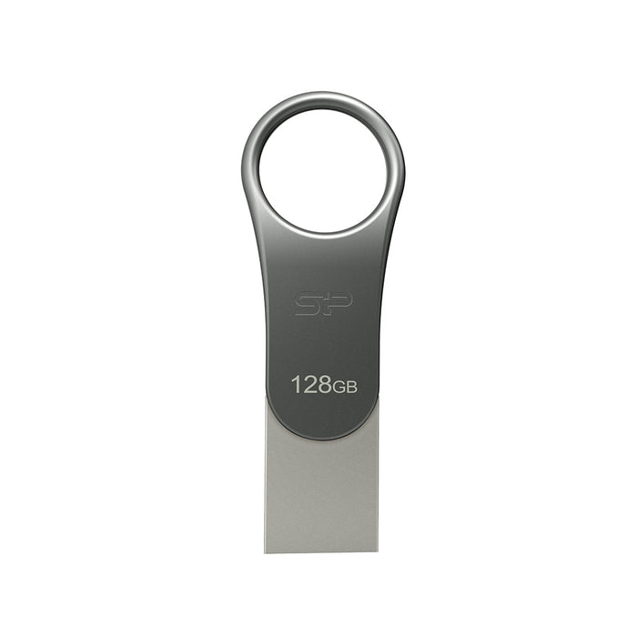 Silicon Power Mobile C80 128GB Dual Type-C (USB-C)/USB 3.2 Gen1 Flash Drive - for just $26.99! 