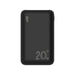 Silicon Power QS58 20,000mAh Portable Phone Charger Power Bank 18W QC 3.0/ 20W Power Delivery (PD) Fast Phone Charging [Black/White] - for just $39.99! 