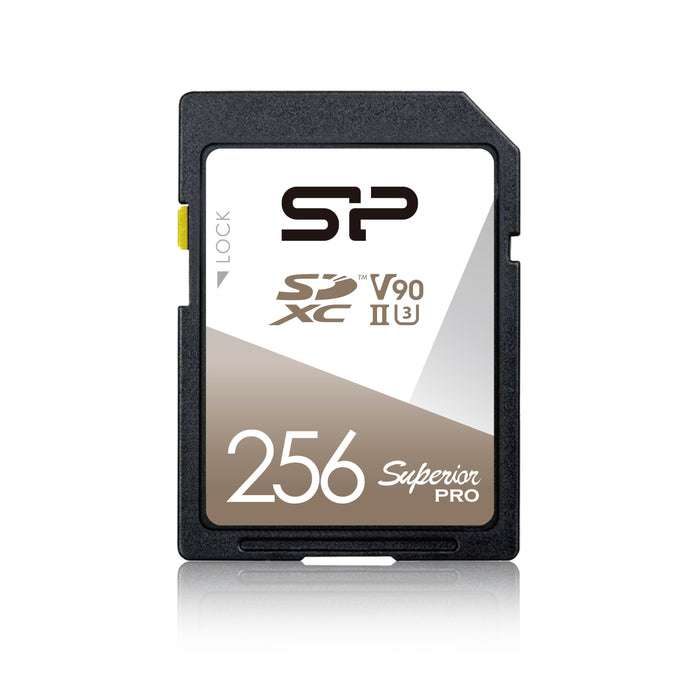 Silicon Power 256GB V90 Superior Pro R/W Up to 290/260 MB/s UHS-II SDXC Memory Card - for just $189.99! 
