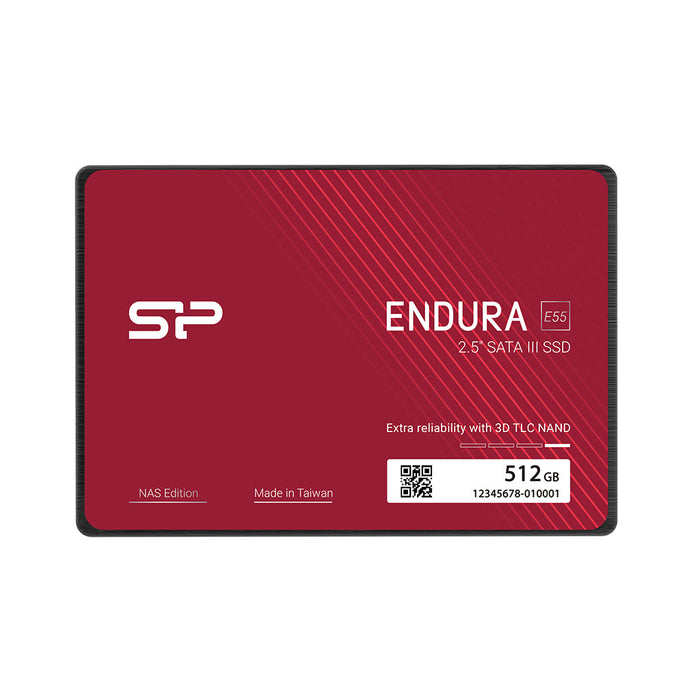 Silicon Power E55 NAS 512GB SATA III 6Gb/s 2.5-inch Internal Solid State Drive - for just $127.97! 