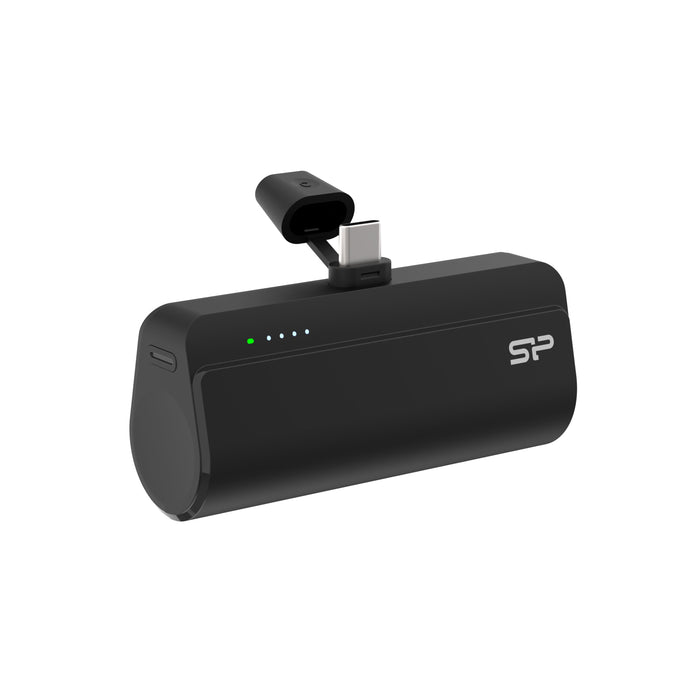 Silicon Power QD50 5,000mAh Portable Phone Charger Power Bank 20W Power Delivery (PD) Fast Phone Charging [Black/White/Pink] - for just $24.99! 