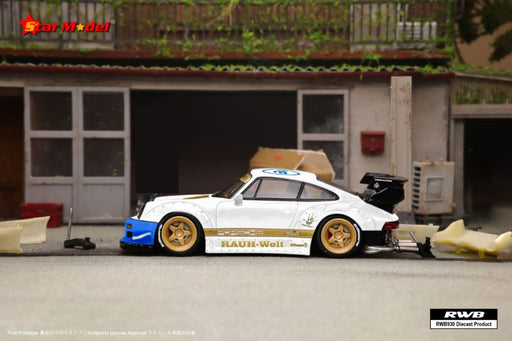 Star Model Porsche RWB 930 GT Wing NFS White Livery 1:64 - for just $30.99! 
