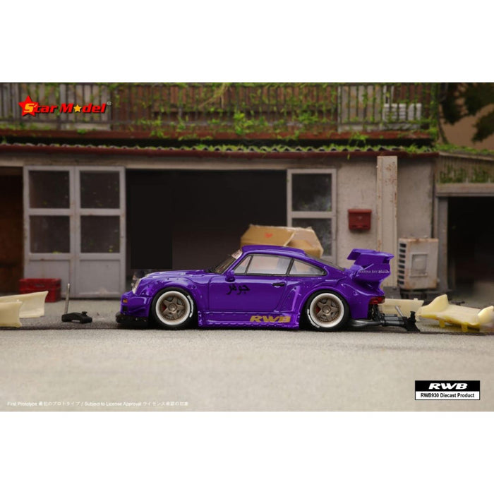 Star Model Porsche RWB 930 GT Wing Gloss Purple 1:64 - Just $35.99! Shop now at Retro Gaming of Denver