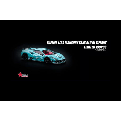 FuelMe Ferrari Mansory F8XX TIFFANY Blue SUPREME 1:64 Resin Limited to 199 Pcs - Premium Ferrari - Just $89.99! Shop now at Retro Gaming of Denver