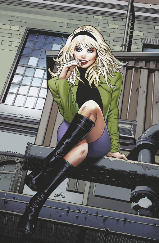 Spider-Gwen: Gwenverse 1 Unknown Comics Greg Land Exclusive Homage Virgin 2Nd Ptg Var (04/27/2022) (05/04/2022) - for just $20! 