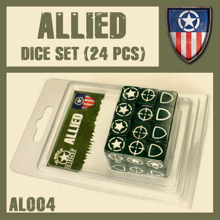 DUST 1947: Allied Dice Set (24) - for just $12.65! 