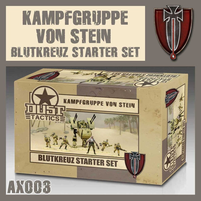 DUST 1947: Kampfgruppe Von Stein Blutkreuz Starter Set - for just $82.80! 