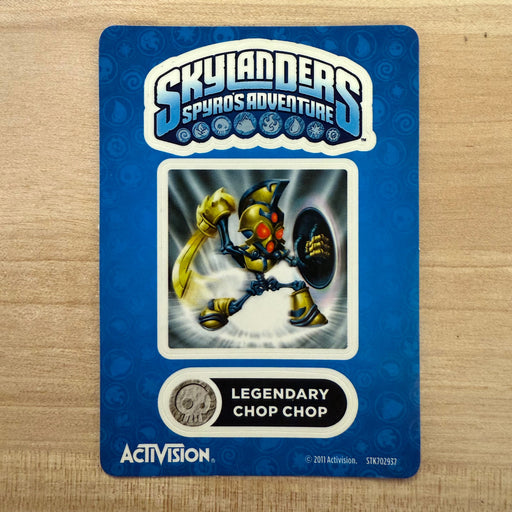 Chop Chop (Legendary) (Sticker Sheet) - for just $3! 