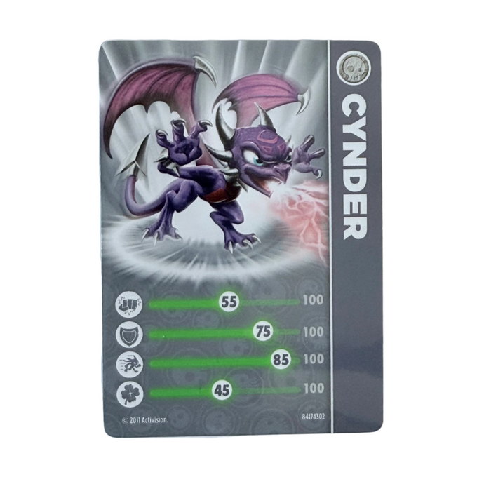 Cynder (Series 1) (Stat Card) - for just $1! 