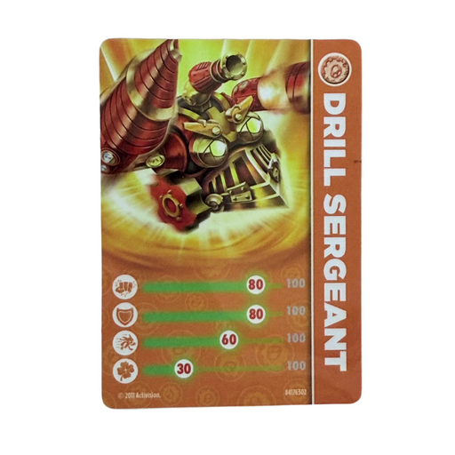 Drill Sergeant (Series 1) (Stat Card) - for just $1! 
