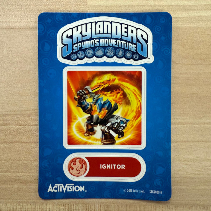 Ignitor (Series 1) (Sticker Sheet) - for just $1! 