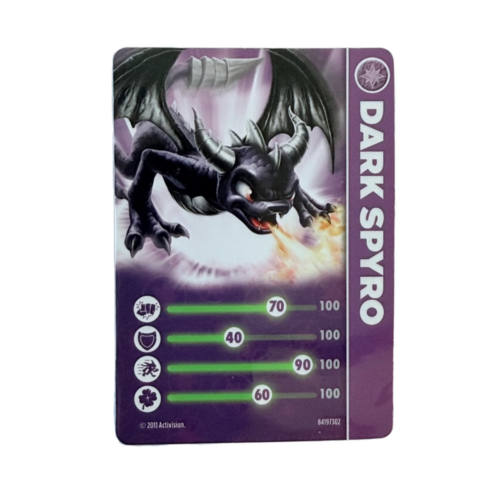 Spyro (Dark) (Stat Card) - for just $6! 