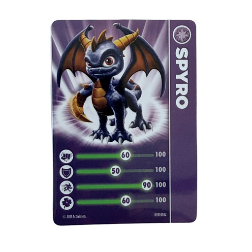 Spyro (Series 1) (Stat Card) - for just $0.50! 