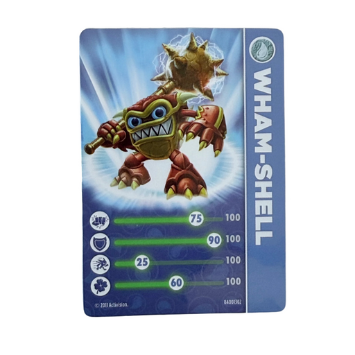 Wham-Shell (Series 1) (Stat Card) - for just $2! 