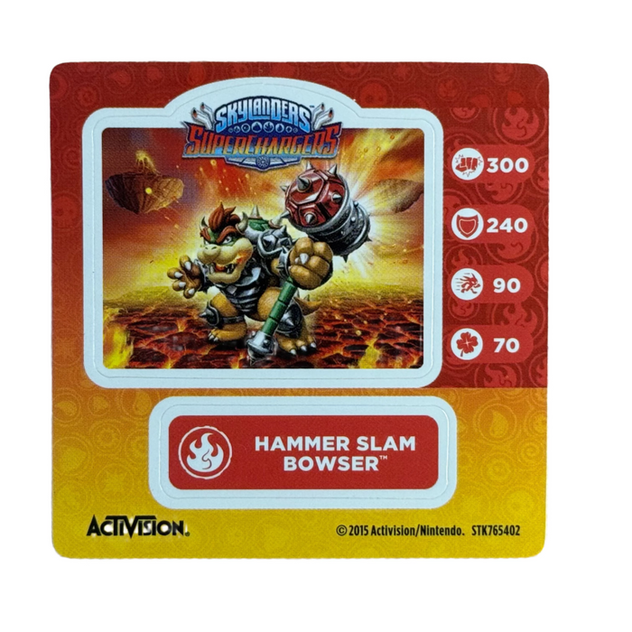 Bowser (Hammer Slam) (Sticker Sheet) - for just $15! 